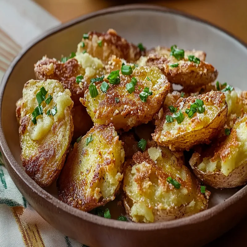 Crispy Smashed Potatoes