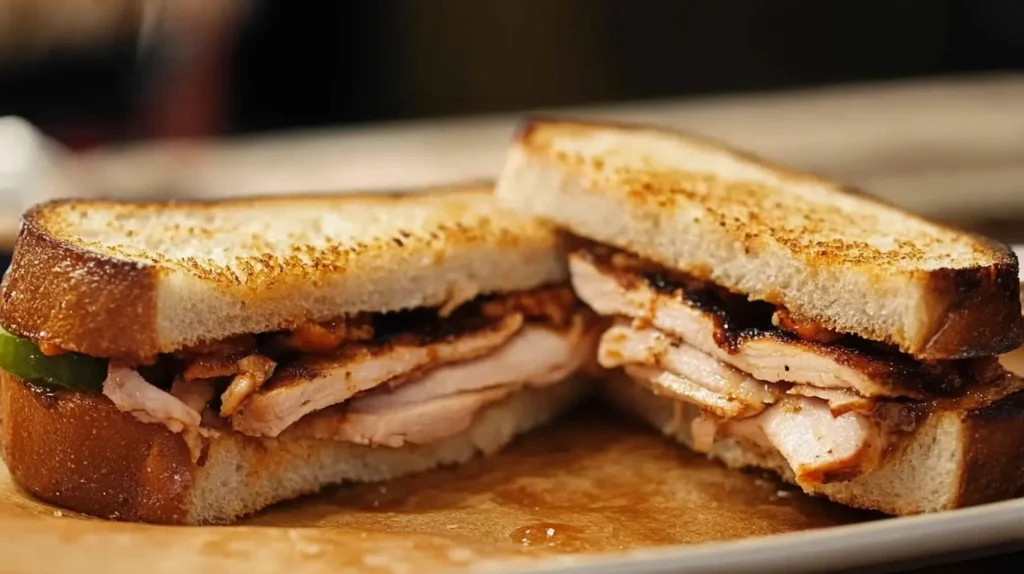 Sweet and Spicy Turkey Sandwich